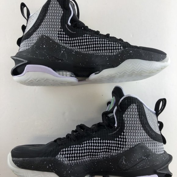 NEW Nike Air Zoom GT Jump Black Own Space Size 9 CZ9907-001 Basketball S… - Picture 4 of 12